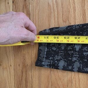 Zella Black and Charcoal Patterned Leggings